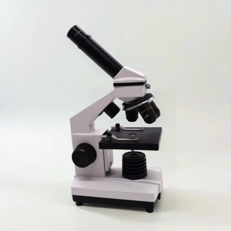 Микроскоп школьный Эврика 40х-1280х с видеоокуляром в кейсе